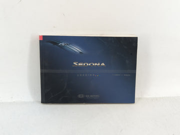 2007 Kia Sedona Owners Manual Book Guide OEM Used Auto Parts - Oemusedautoparts1.com