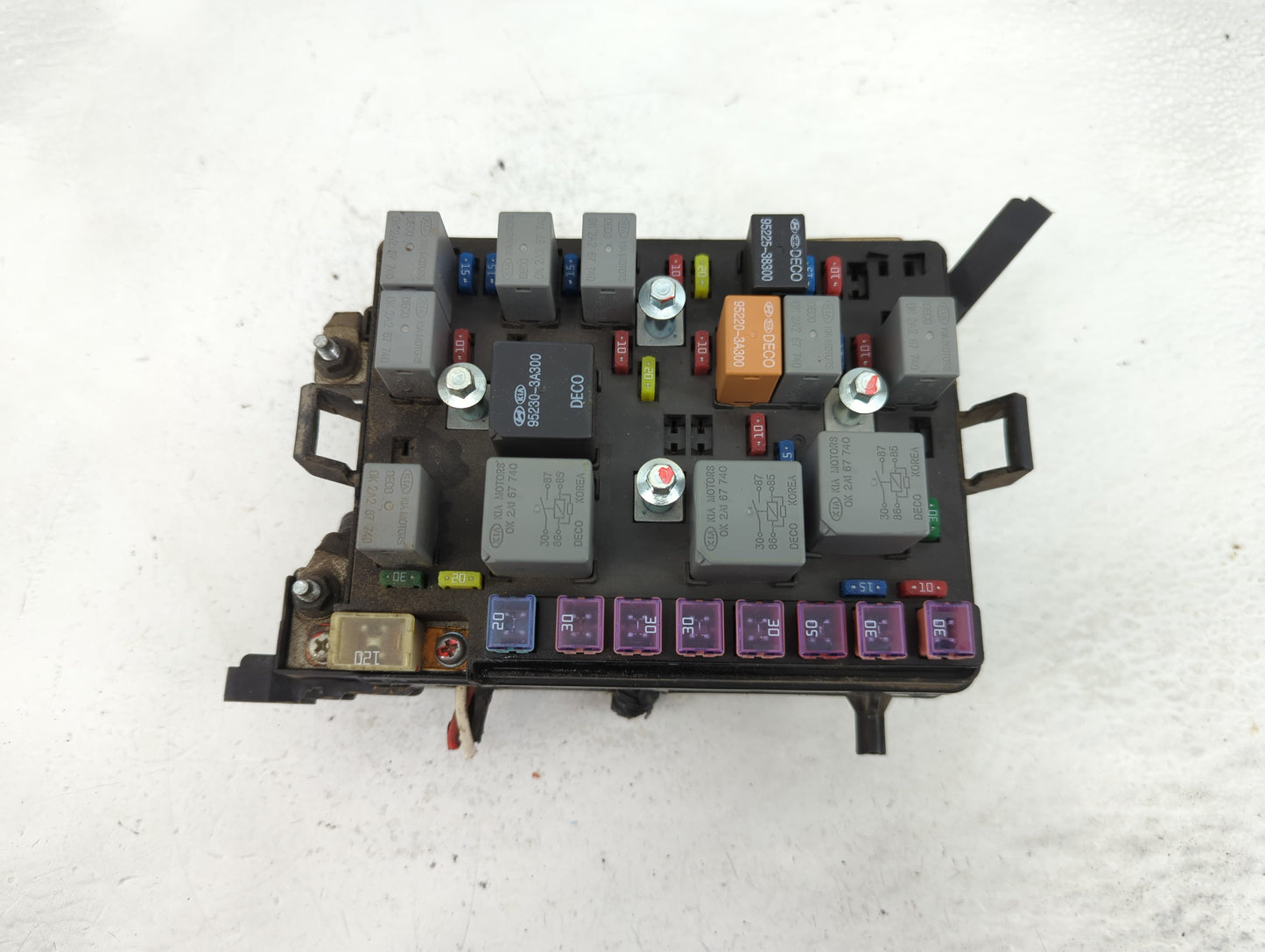2007-2009 Kia Spectra Fusebox Fuse Box Panel Relay Module P/N:911152F021 Fits Fits 2007 2008 2009 OEM Used Auto Parts - Oemu