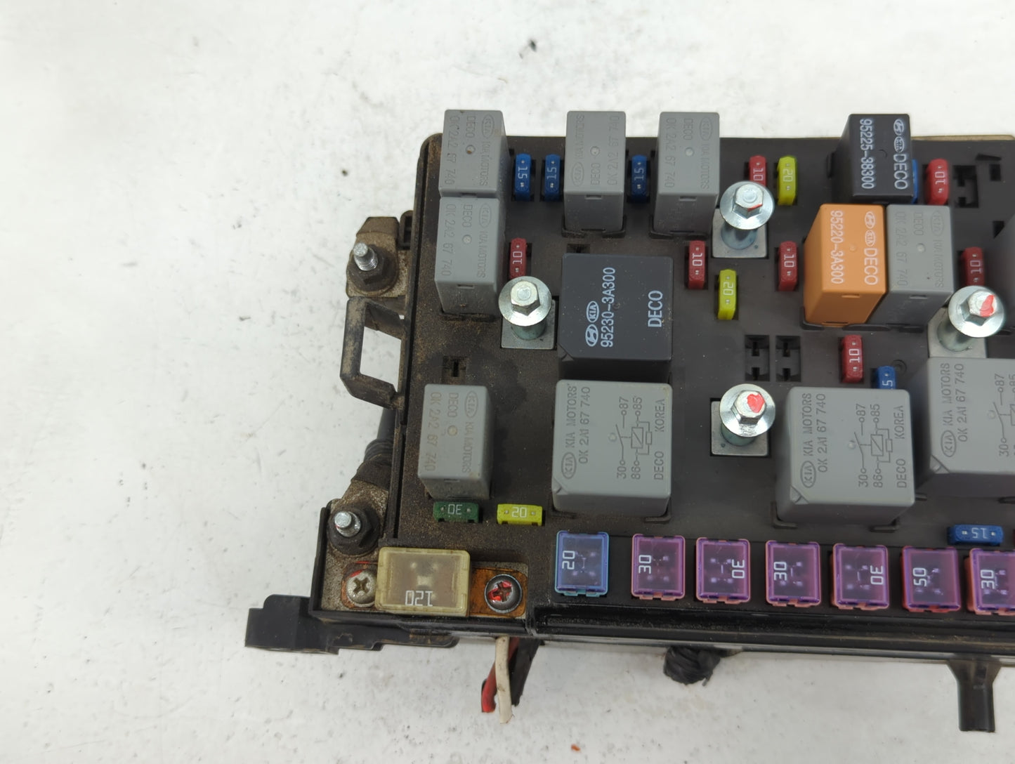2007-2009 Kia Spectra Fusebox Fuse Box Panel Relay Module P/N:911152F021 Fits Fits 2007 2008 2009 OEM Used Auto Parts - Oemu