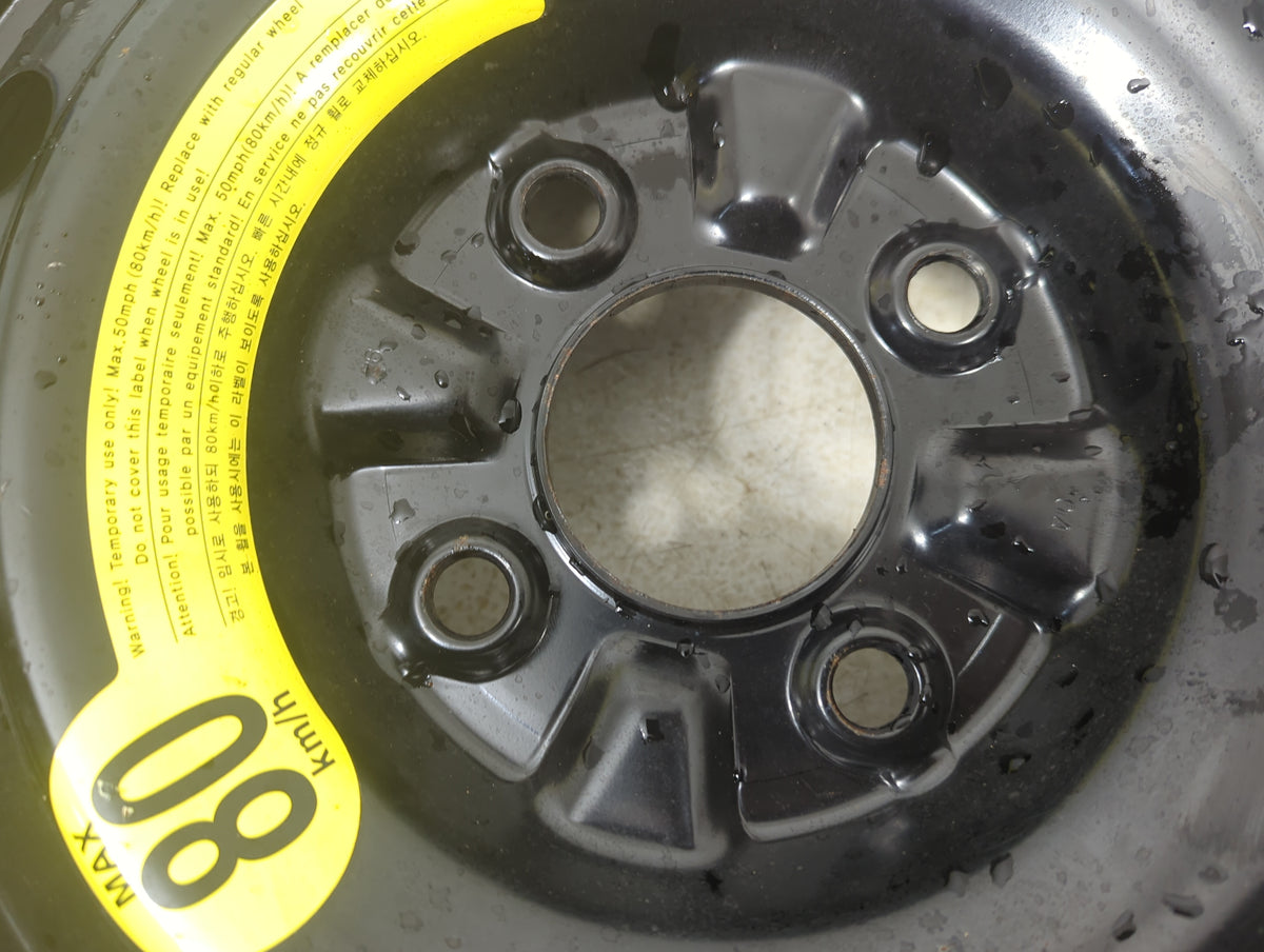 2007 Kia Spectra Spare Donut Tire Wheel Rim Oem - Oemusedautoparts1.com