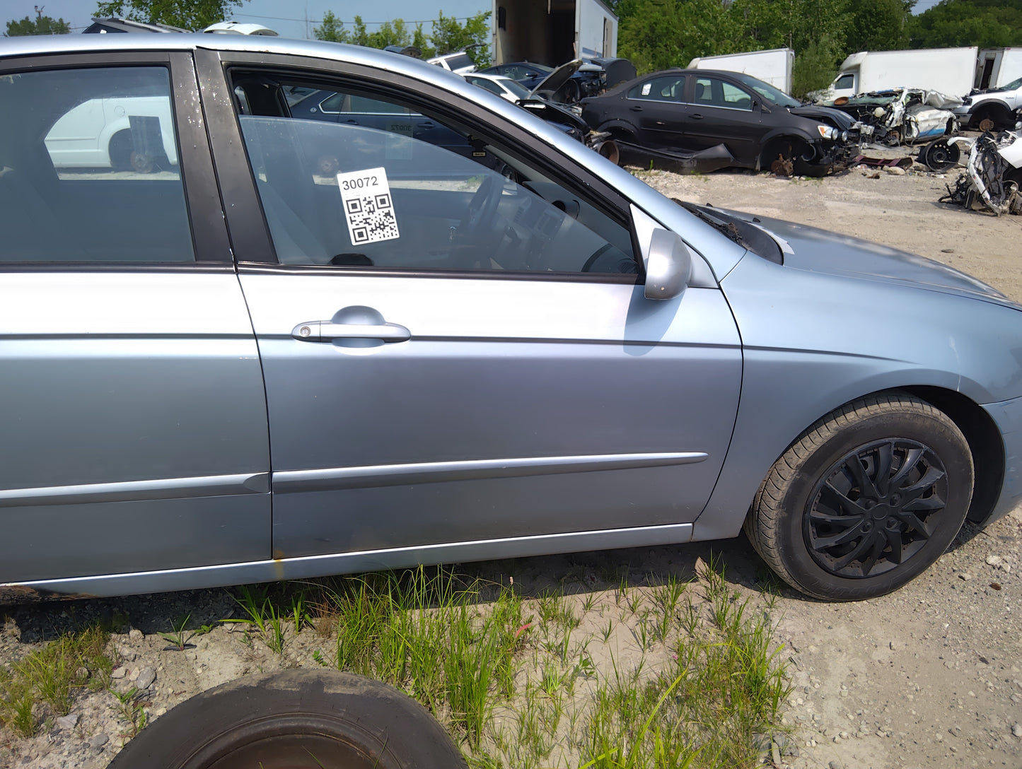 2004-2009 Kia Spectra Passenger Front Door Oem 5034151 - Oemusedautoparts1.com