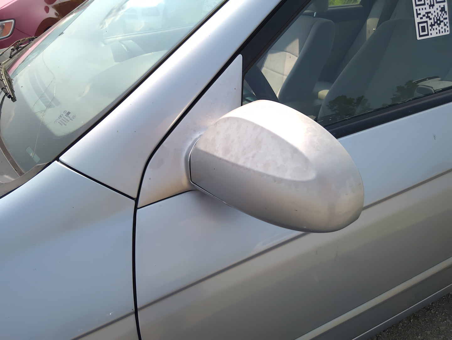 2004-2009 Kia Spectra Driver Side View Mirror - Left Door Mirror OEM Used - Oemusedautoparts1.com