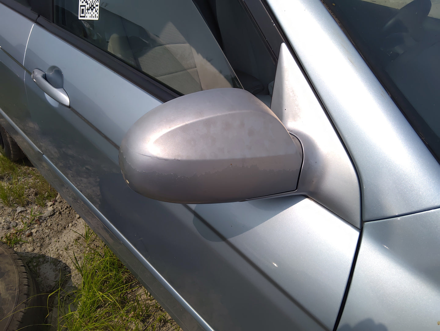 2004-2009 Kia Spectra Passenger Side View Mirror - Right Door Mirror OEM Used - Oemusedautoparts1.com