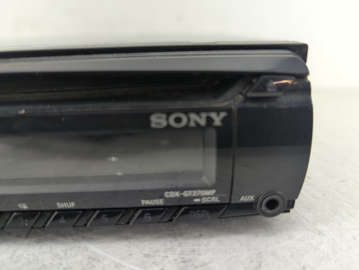 2007 Kia Sportage Radio AM FM Cd Player Receiver Replacement P/N:CDX-GT270MP Fits OEM Used Auto Parts - Oemusedautoparts1.co