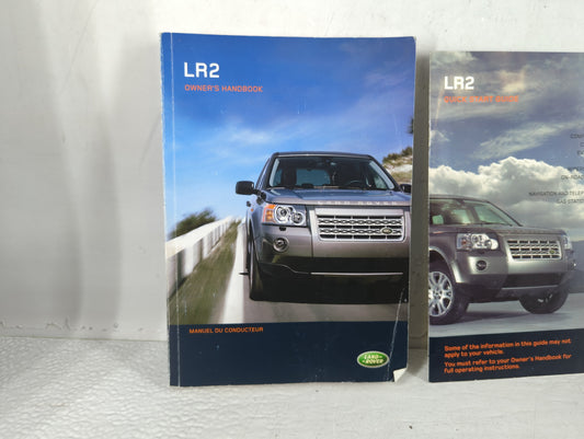 2007 Land Rover Lr2 Owners Manual Book Guide P/N:LRL 18 02 56 802 OEM Used Auto Parts
