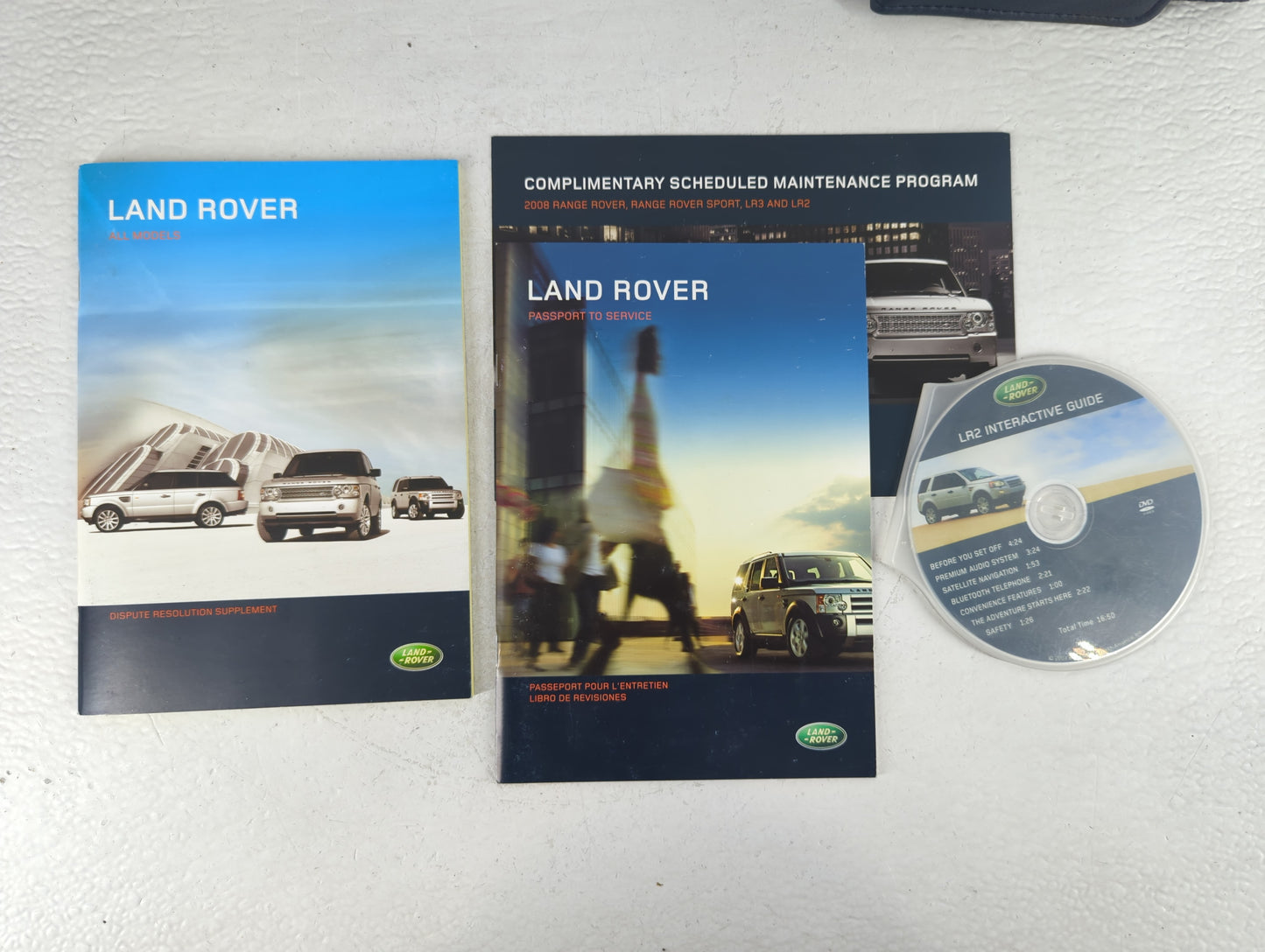 2007 Land Rover Lr2 Owners Manual Book Guide P/N:LRL 18 02 56 802 OEM Used Auto Parts - Oemusedautoparts1.com