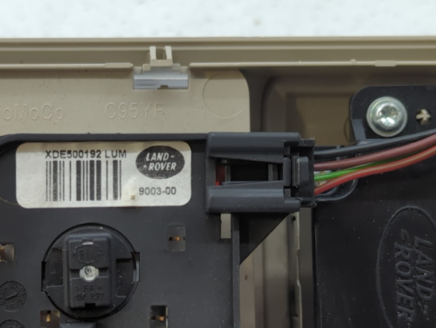 2005-2009 Land Rover Lr3 Climate Control Module Temperature AC/Heater Replacement P/N:MB146570-2603 Fits OEM Used Auto Parts