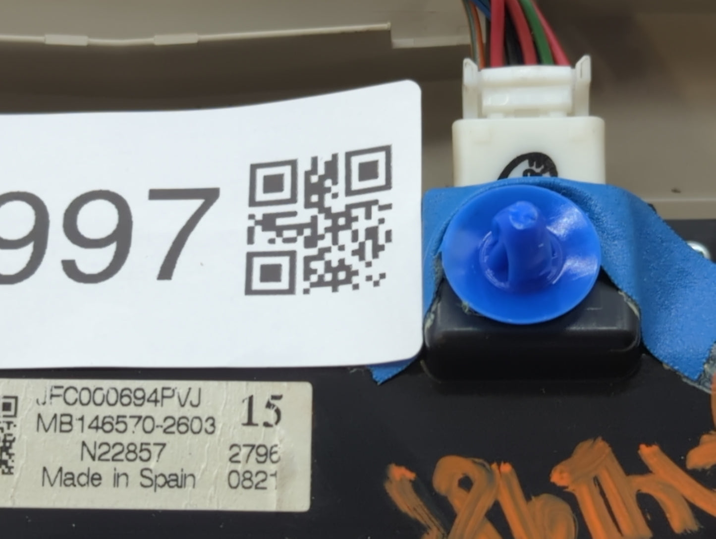 2005-2009 Land Rover Lr3 Climate Control Module Temperature AC/Heater Replacement P/N:MB146570-2603 Fits OEM Used Auto Parts