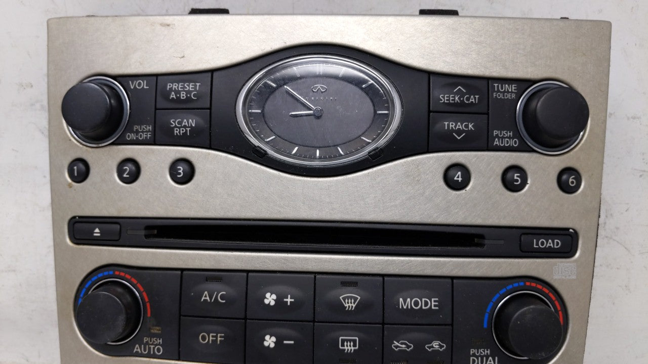 2011-2012 Lexus Ct200h Radio Control Panel - Oemusedautoparts1.com