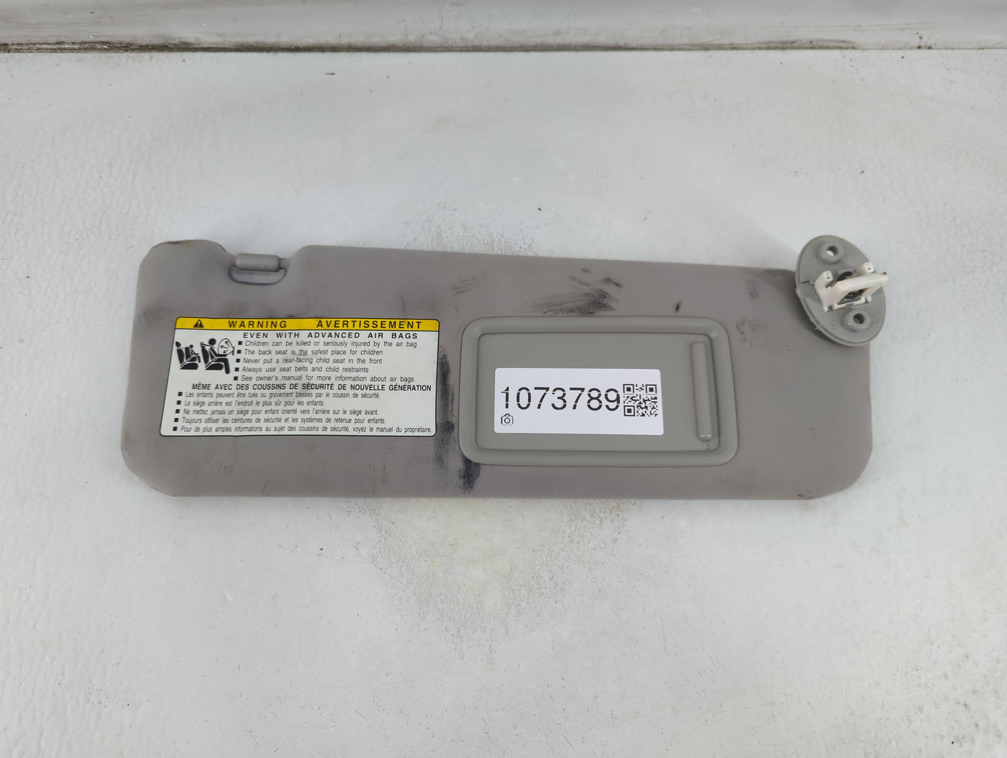 2007-2009 Lexus Es350 Sun Visor Shade Replacement Passenger Right Mirror Fits Fits 2007 2008 2009 OEM Used Auto Parts - Oemu