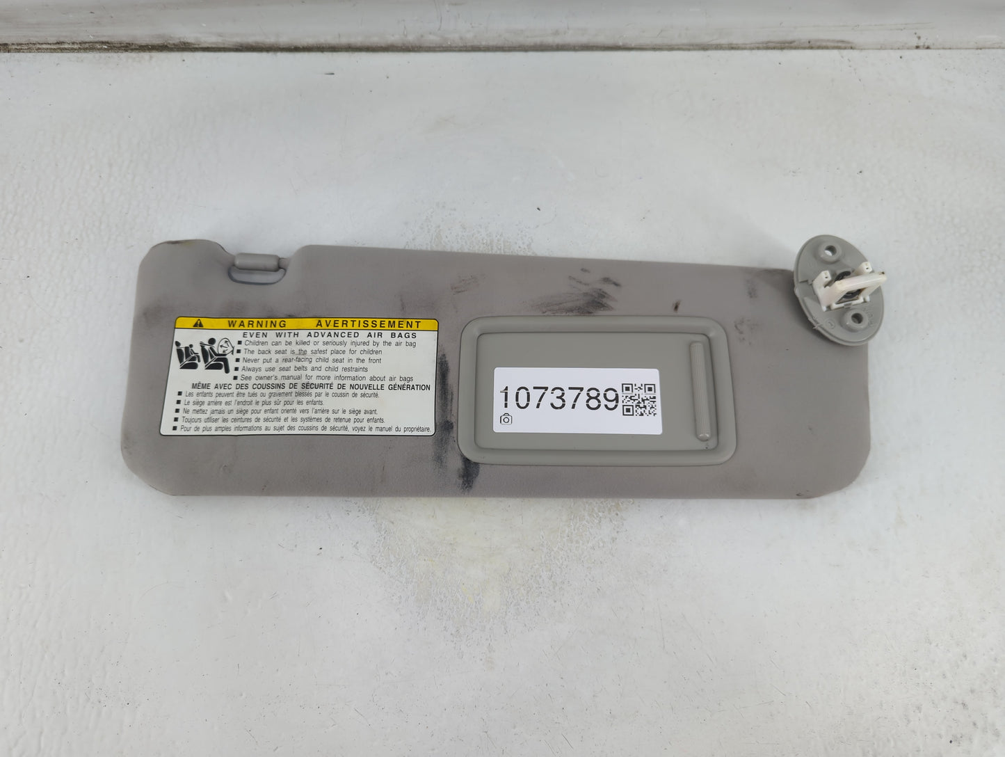 2007-2009 Lexus Es350 Sun Visor Shade Replacement Passenger Right Mirror Fits Fits 2007 2008 2009 OEM Used Auto Parts - Oemu