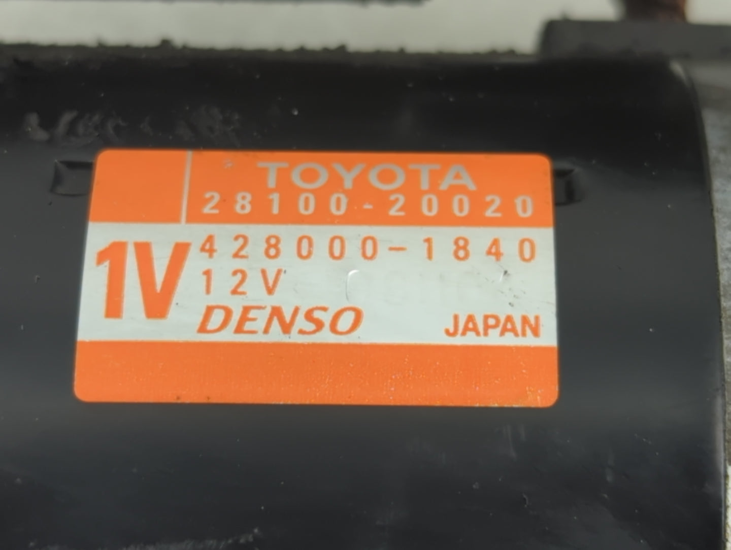 2007-2018 Lexus Es350 Car Starter Motor Solenoid OEM P/N:428000-1840 28100-20020 Fits OEM Used Auto Parts - Oemusedautoparts