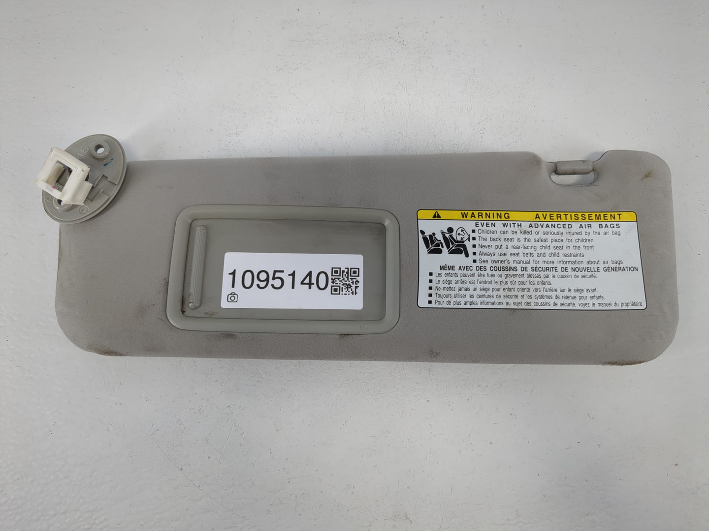 2007-2009 Lexus Es350 Sun Visor Shade Replacement Driver Left Mirror Fits Fits 2007 2008 2009 OEM Used Auto Parts - Oemuseda