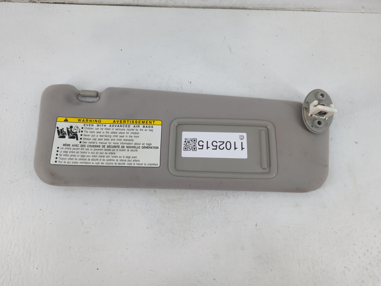 2007-2009 Lexus Es350 Sun Visor Shade Replacement Passenger Right Mirror Fits Fits 2007 2008 2009 OEM Used Auto Parts - Oemu