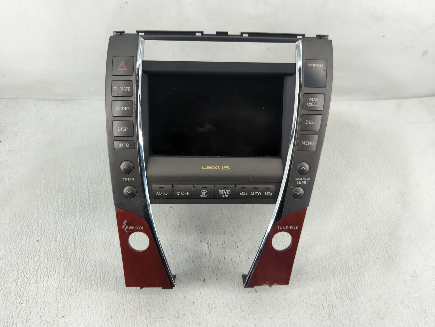 2007-2009 Lexus Es350 Radio AM FM Cd Player Receiver Replacement P/N:86430-33011 Fits Fits 2007 2008 2009 OEM Used Auto Part
