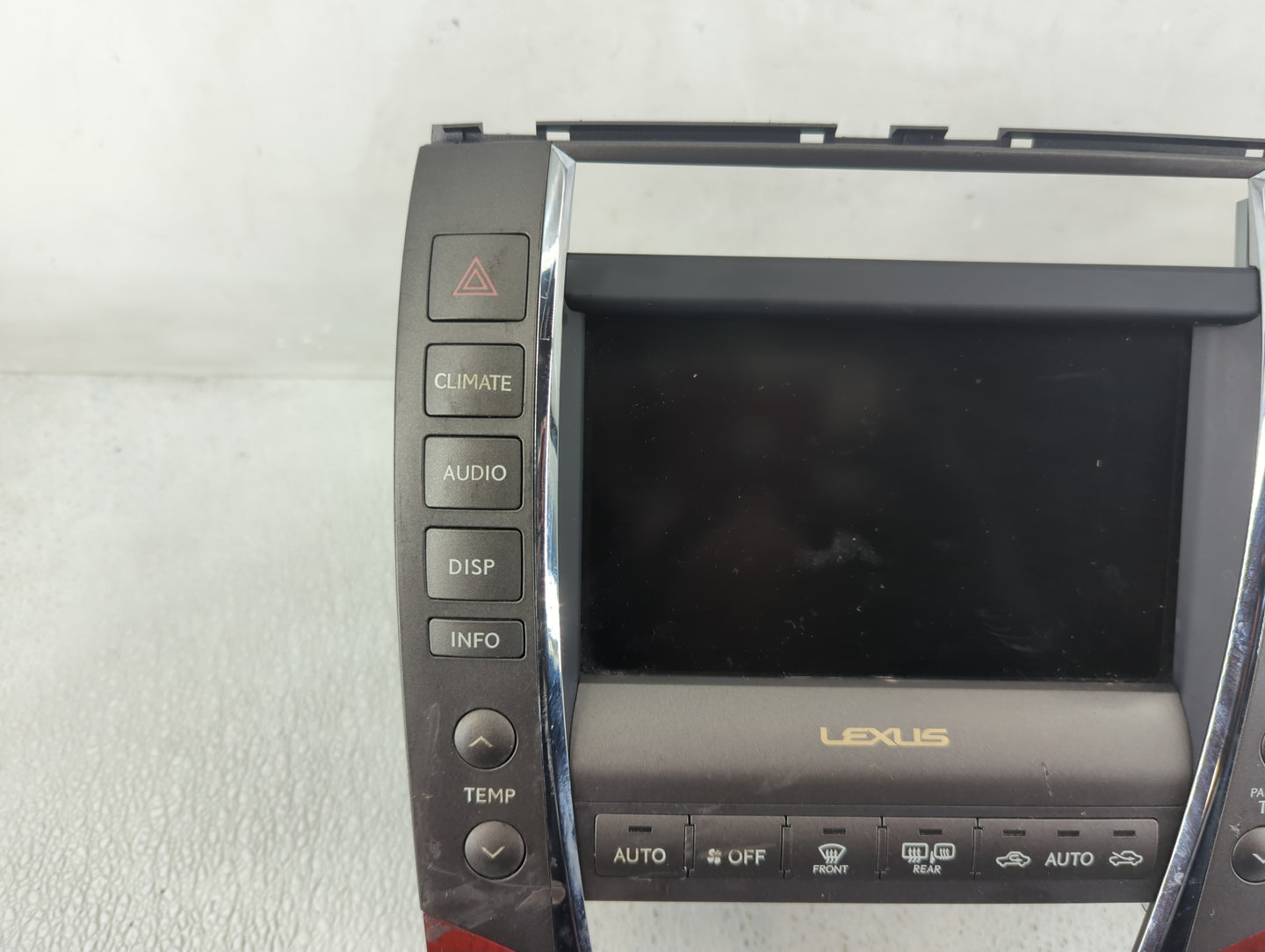 2007-2009 Lexus Es350 Radio AM FM Cd Player Receiver Replacement P/N:86430-33011 Fits Fits 2007 2008 2009 OEM Used Auto Part