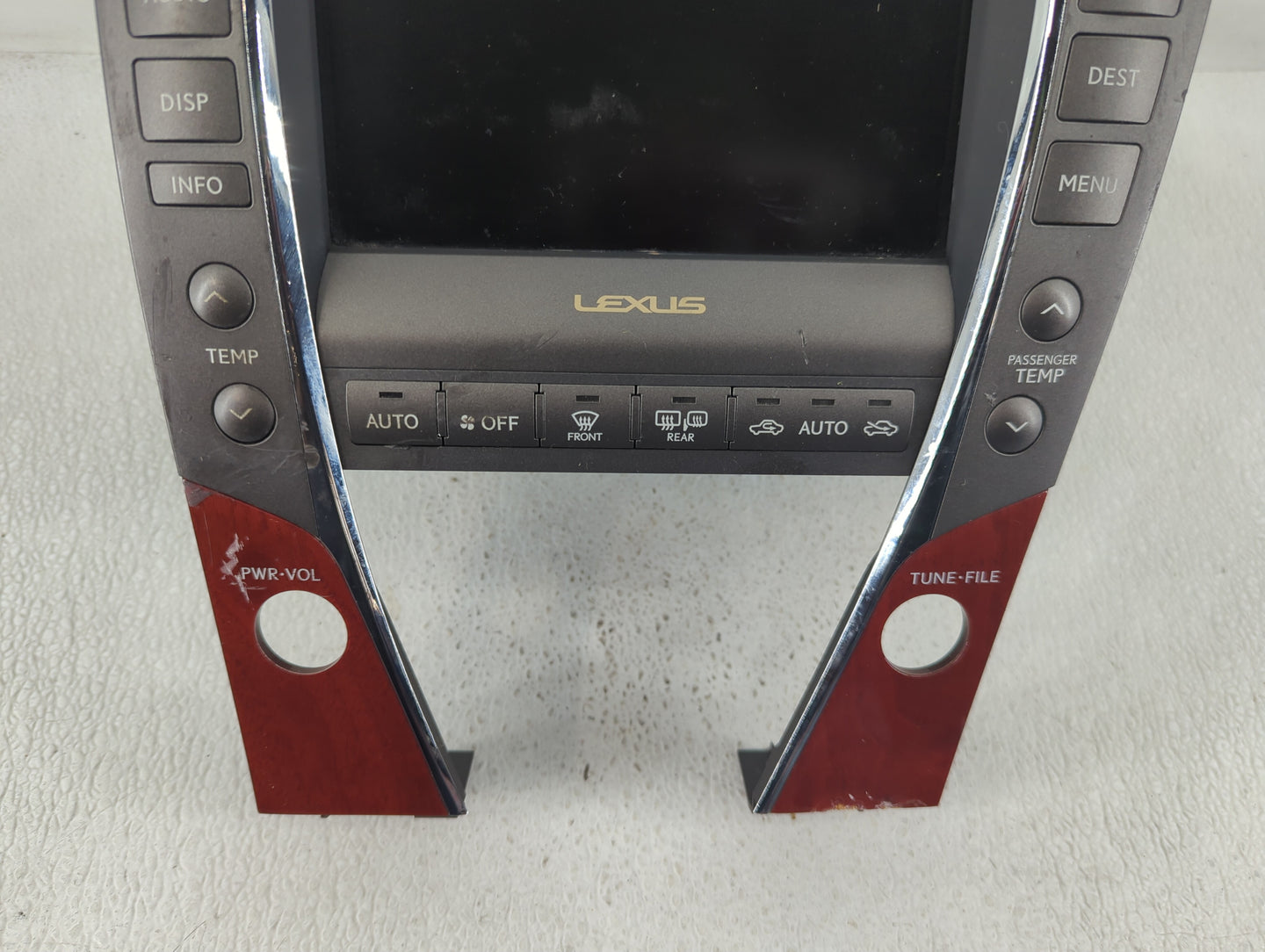 2007-2009 Lexus Es350 Radio AM FM Cd Player Receiver Replacement P/N:86430-33011 Fits Fits 2007 2008 2009 OEM Used Auto Part
