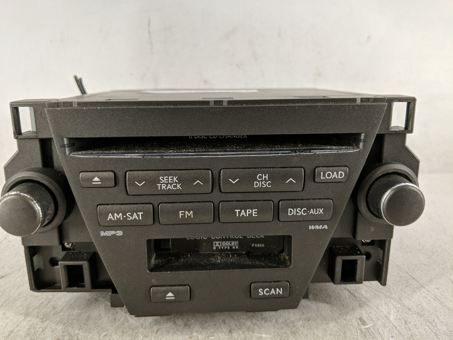 2007-2009 Lexus Es350 Radio AM FM Cd Player Receiver Replacement P/N:86120-33730 Fits Fits 2007 2008 2009 OEM Used Auto Part
