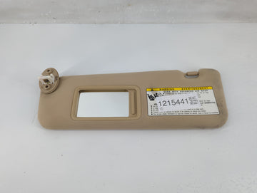 2007-2009 Lexus Es350 Sun Visor Shade Replacement Driver Left Mirror Fits Fits 2007 2008 2009 OEM Used Auto Parts - Oemuseda