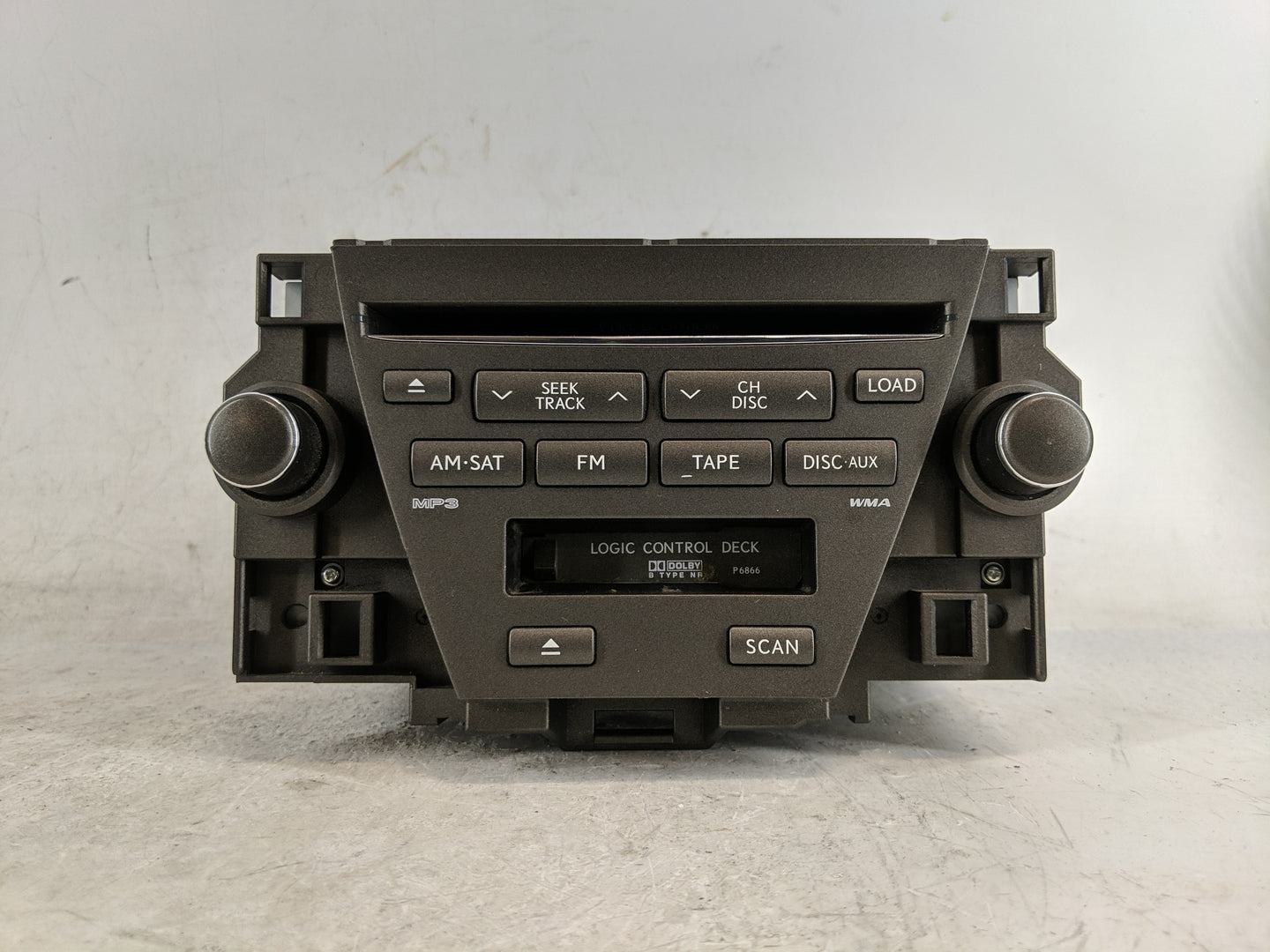 2007-2009 Lexus Es350 Radio AM FM Cd Player Receiver Replacement P/N:86120-33730 Fits Fits 2007 2008 2009 OEM Used Auto Part