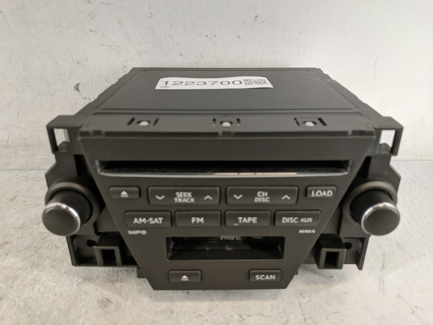 2007-2009 Lexus Es350 Radio AM FM Cd Player Receiver Replacement P/N:86120-33730 Fits Fits 2007 2008 2009 OEM Used Auto Part