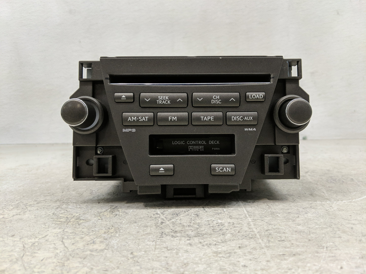 2007-2009 Lexus Es350 Radio AM FM Cd Player Receiver Replacement P/N:86120-33730 Fits Fits 2007 2008 2009 OEM Used Auto Part
