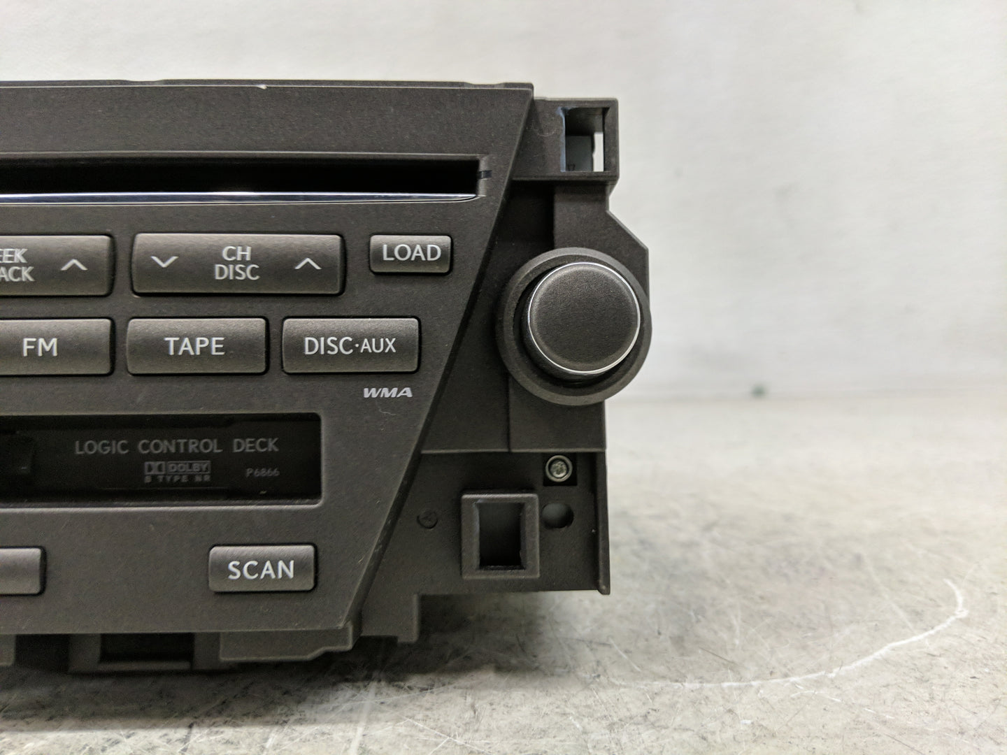 2007-2009 Lexus Es350 Radio AM FM Cd Player Receiver Replacement P/N:86120-33730 Fits Fits 2007 2008 2009 OEM Used Auto Part