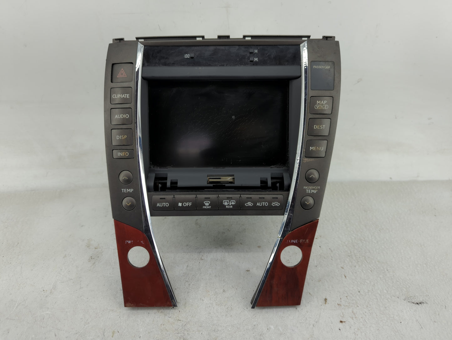 2007-2007 Lexus Es350 Information Display Screen Black - Oemusedautoparts1.com