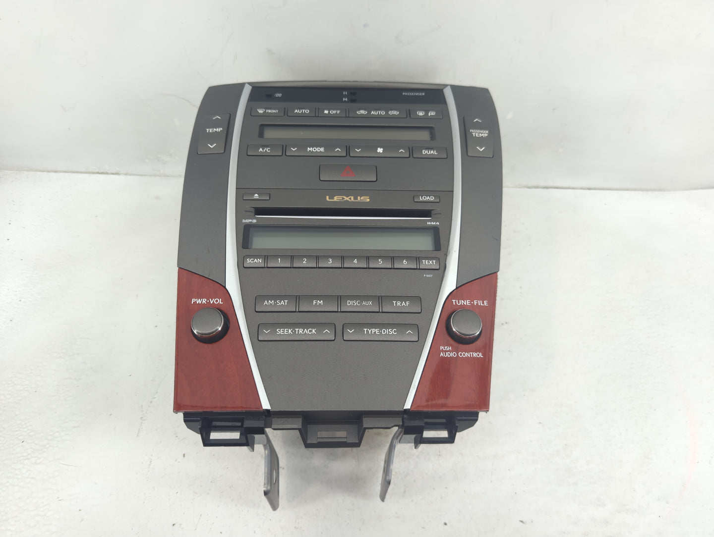 2007-2009 Lexus Es350 Radio AM FM Cd Player Receiver Replacement P/N:86120-33720 Fits Fits 2007 2008 2009 OEM Used Auto Part