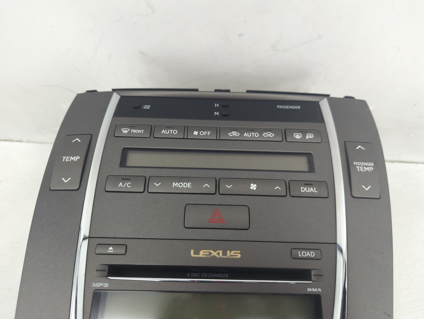 2007-2009 Lexus Es350 Radio AM FM Cd Player Receiver Replacement P/N:86120-33720 Fits Fits 2007 2008 2009 OEM Used Auto Part
