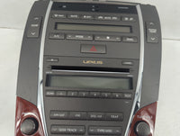2007-2009 Lexus Es350 Radio AM FM Cd Player Receiver Replacement P/N:86120-33720 Fits Fits 2007 2008 2009 OEM Used Auto Part