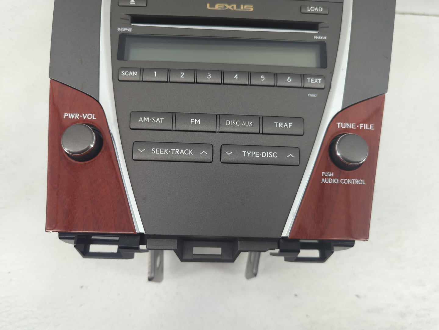 2007-2009 Lexus Es350 Radio AM FM Cd Player Receiver Replacement P/N:86120-33720 Fits Fits 2007 2008 2009 OEM Used Auto Part