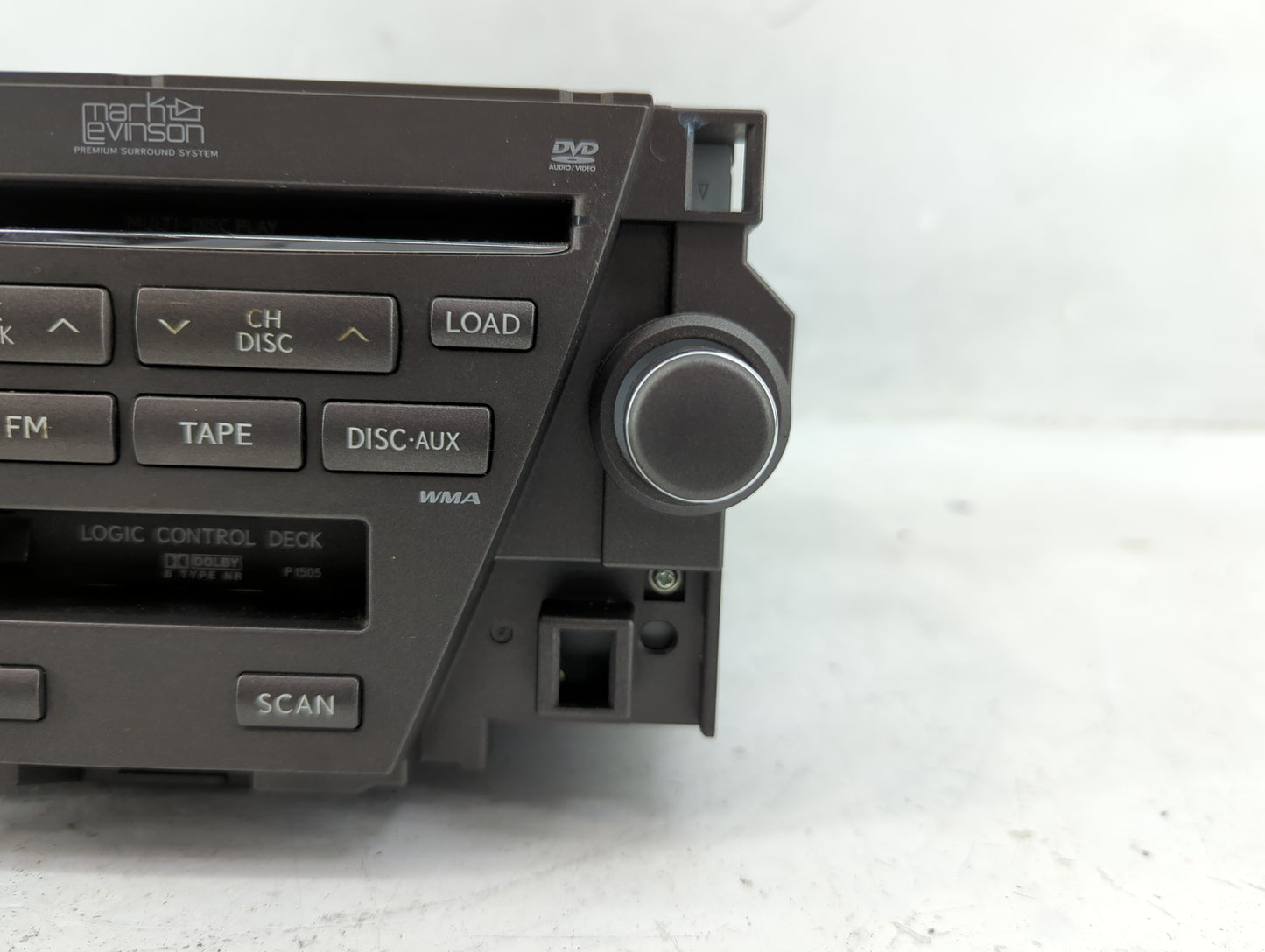 2007-2009 Lexus Es350 Radio AM FM Cd Player Receiver Replacement P/N:86120-33740 Fits Fits 2007 2008 2009 OEM Used Auto Part