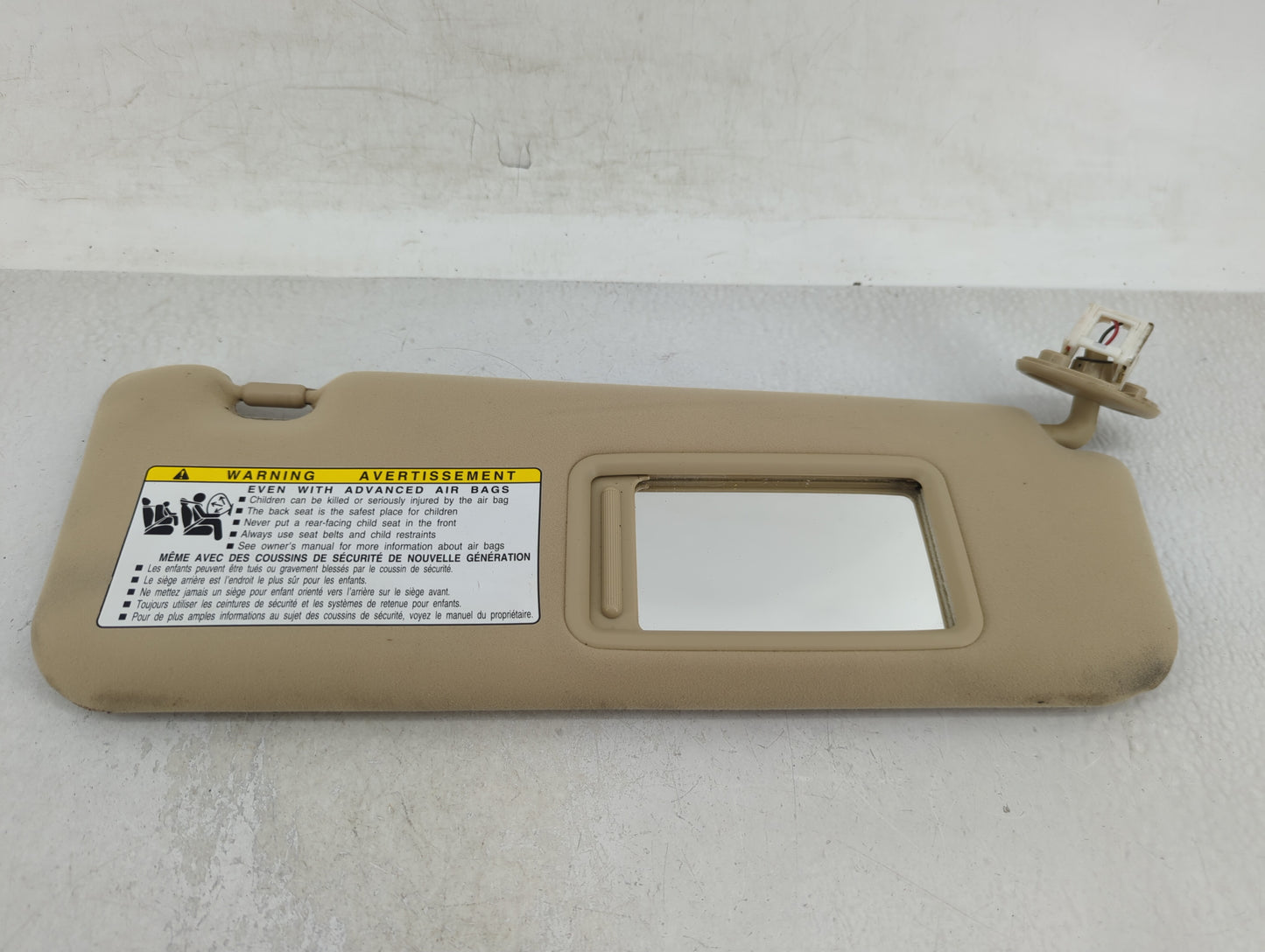 2007-2009 Lexus Es350 Sun Visor Shade Replacement Driver Left Mirror Fits Fits 2007 2008 2009 OEM Used Auto Parts - Oemuseda