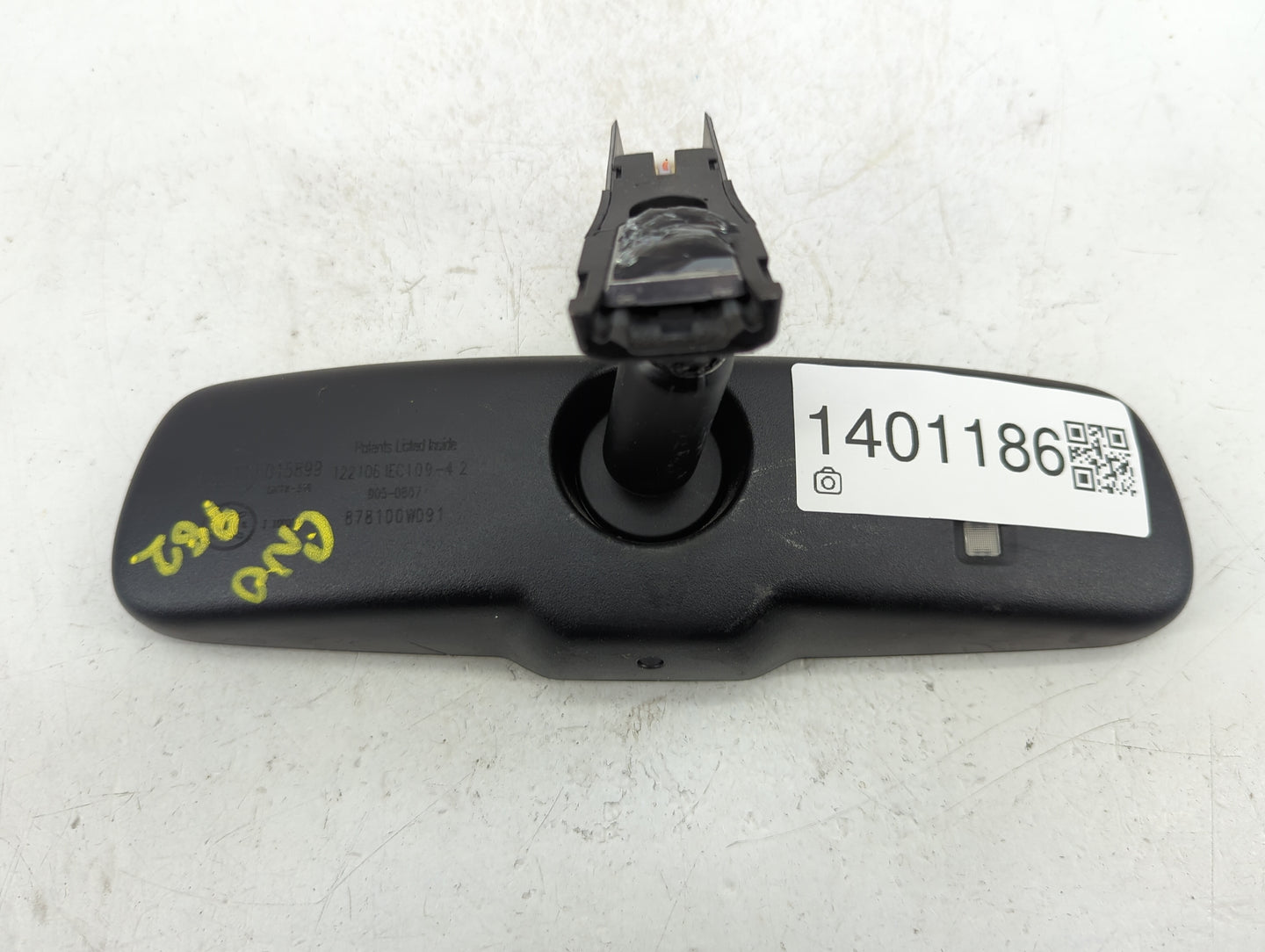 2007-2009 Lexus Es350 Interior Rear View Mirror Replacement OEM P/N:878100W091 Fits Fits 2007 2008 2009 OEM Used Auto Parts 