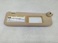 2007-2009 Lexus Es350 Sun Visor Shade Replacement Passenger Right Mirror Fits Fits 2007 2008 2009 OEM Used Auto Parts - Oemu