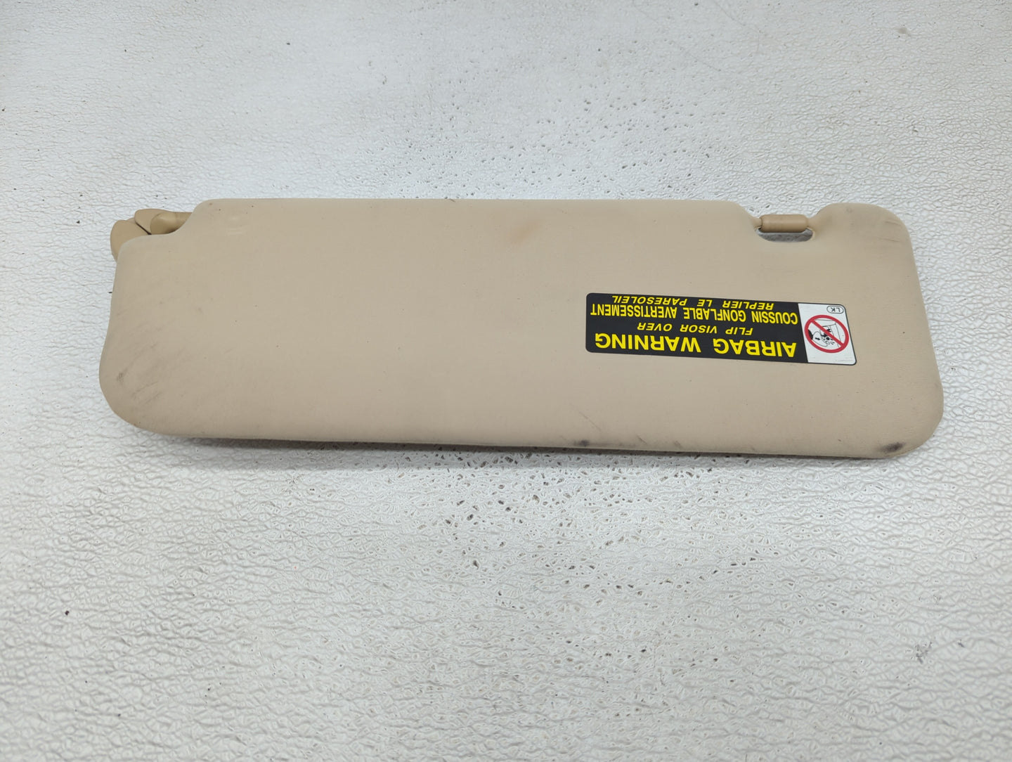 2007-2009 Lexus Es350 Sun Visor Shade Replacement Passenger Right Mirror Fits Fits 2007 2008 2009 OEM Used Auto Parts - Oemu