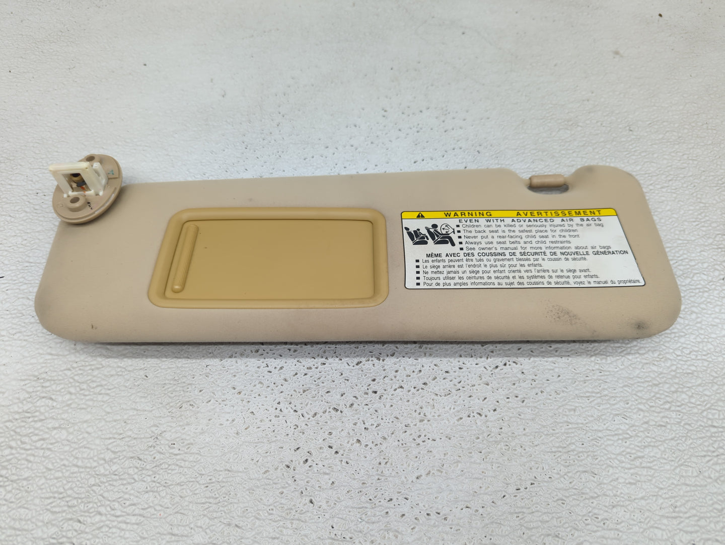 2007-2009 Lexus Es350 Sun Visor Shade Replacement Driver Left Mirror Fits Fits 2007 2008 2009 OEM Used Auto Parts - Oemuseda