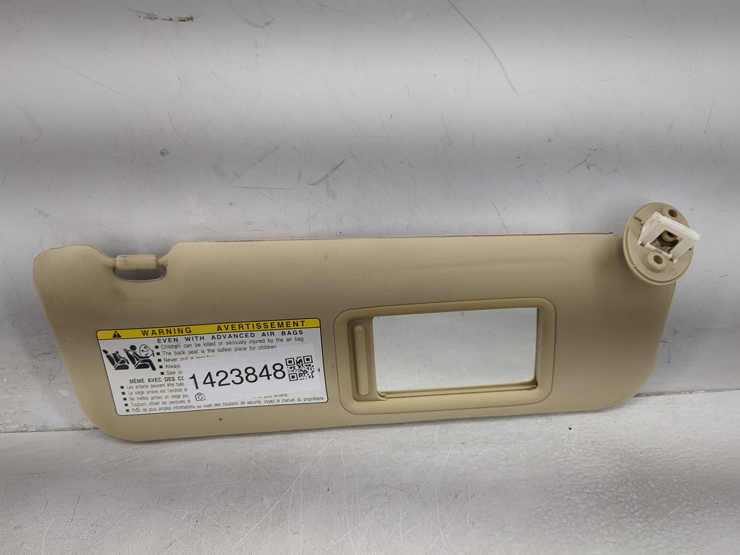 2007-2009 Lexus Es350 Sun Visor Shade Replacement Passenger Right Mirror Fits Fits 2007 2008 2009 OEM Used Auto Parts - Oemu
