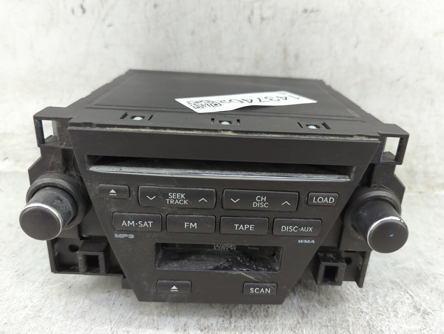 2007-2009 Lexus Es350 Radio AM FM Cd Player Receiver Replacement P/N:86120-33730 FX-MG4107ZT-02 Fits Fits 2007 2008 2009 OEM