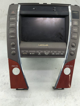 compare product 2007-2007 Lexus Es350 Information Display Screen