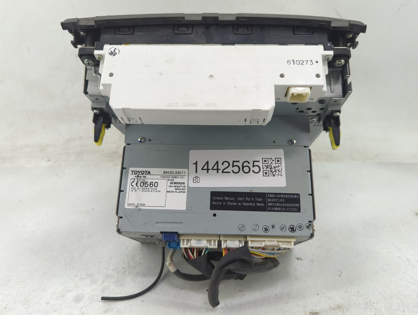 2007-2007 Lexus Es350 Information Display Screen - Oemusedautoparts1.com