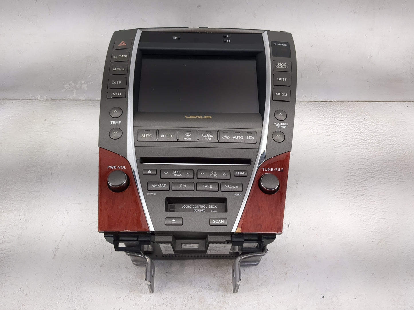 2007-2009 Lexus Es350 Radio AM FM Cd Player Receiver Replacement P/N:86120-33730 FX-MG4107ZT-02 Fits Fits 2007 2008 2009 OEM