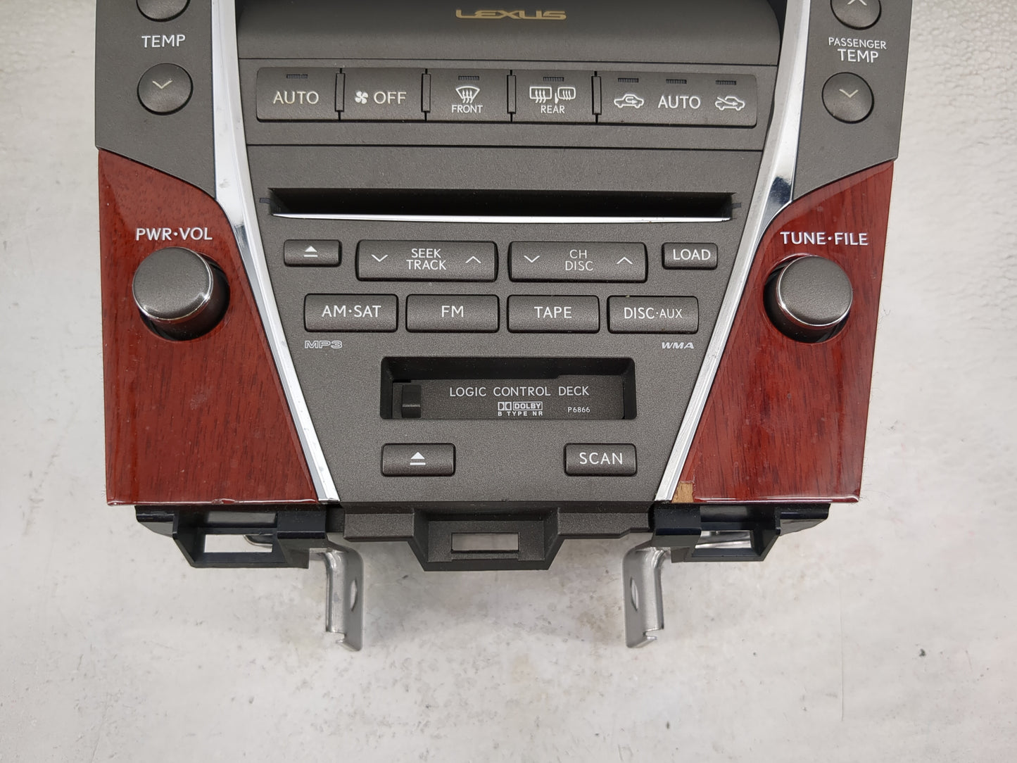 2007-2009 Lexus Es350 Radio AM FM Cd Player Receiver Replacement P/N:86120-33730 FX-MG4107ZT-02 Fits Fits 2007 2008 2009 OEM