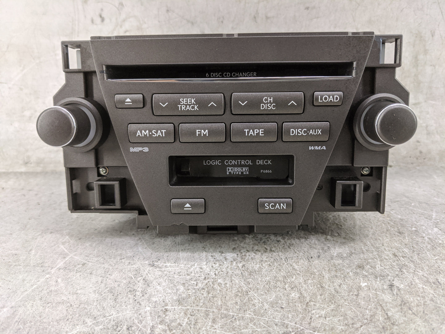2007-2009 Lexus Es350 Radio AM FM Cd Player Receiver Replacement P/N:86120-33730 FX-MG4107-02 Fits Fits 2007 2008 2009 OEM U