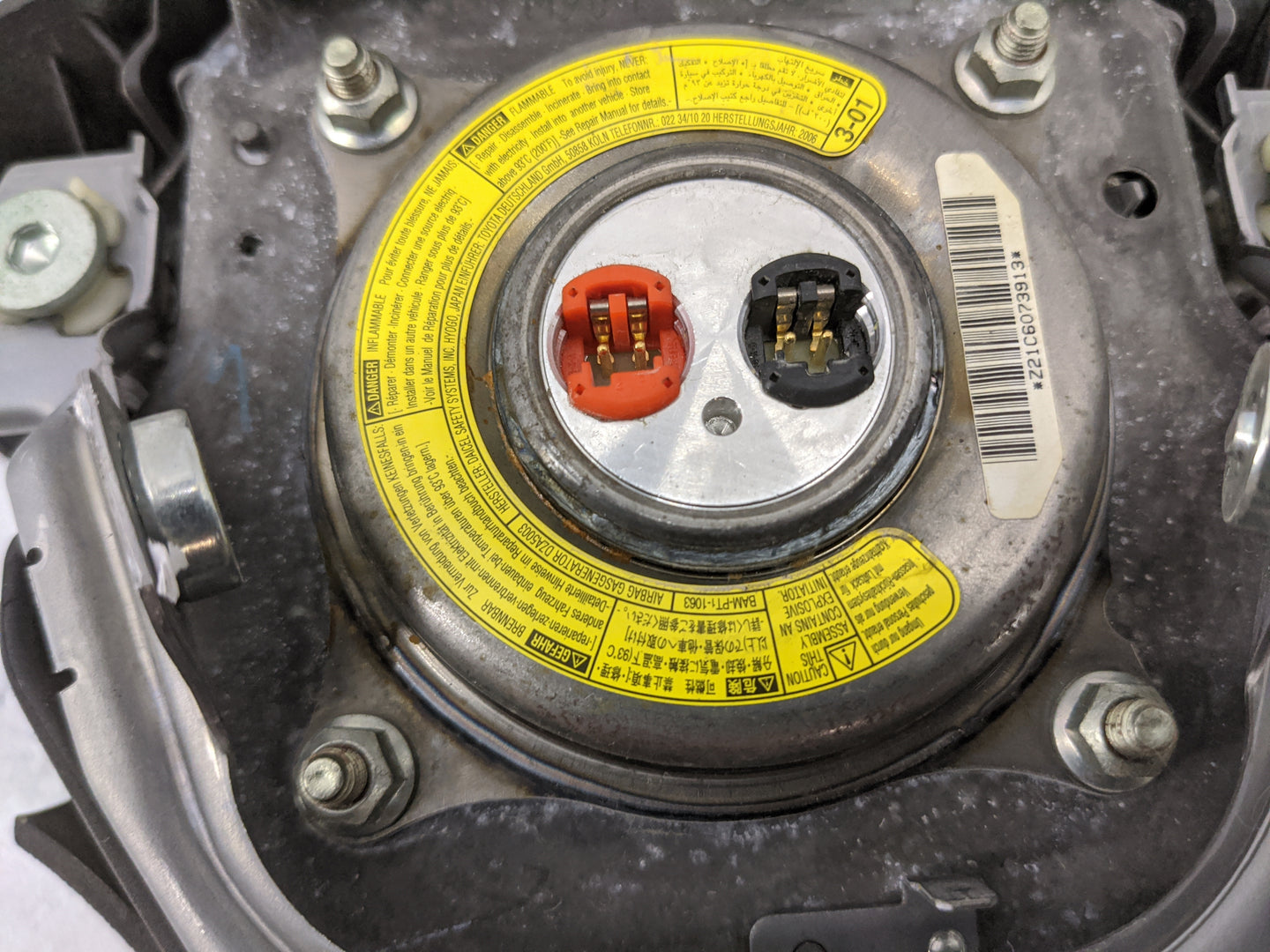 2007-2012 Lexus Es350 Air Bag Driver Left Steering Wheel Mounted 1477647 - Oemusedautoparts1.com