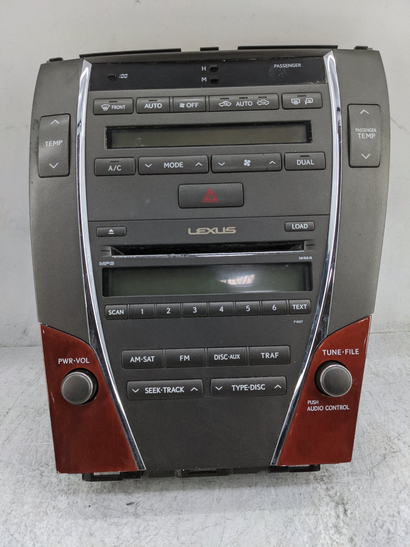 2007-2009 Lexus Es350 Radio AM FM Cd Player Receiver Replacement P/N:86120-33720-1 DEX-MG4357, HYQBTAU01A Fits Fits 2007 200