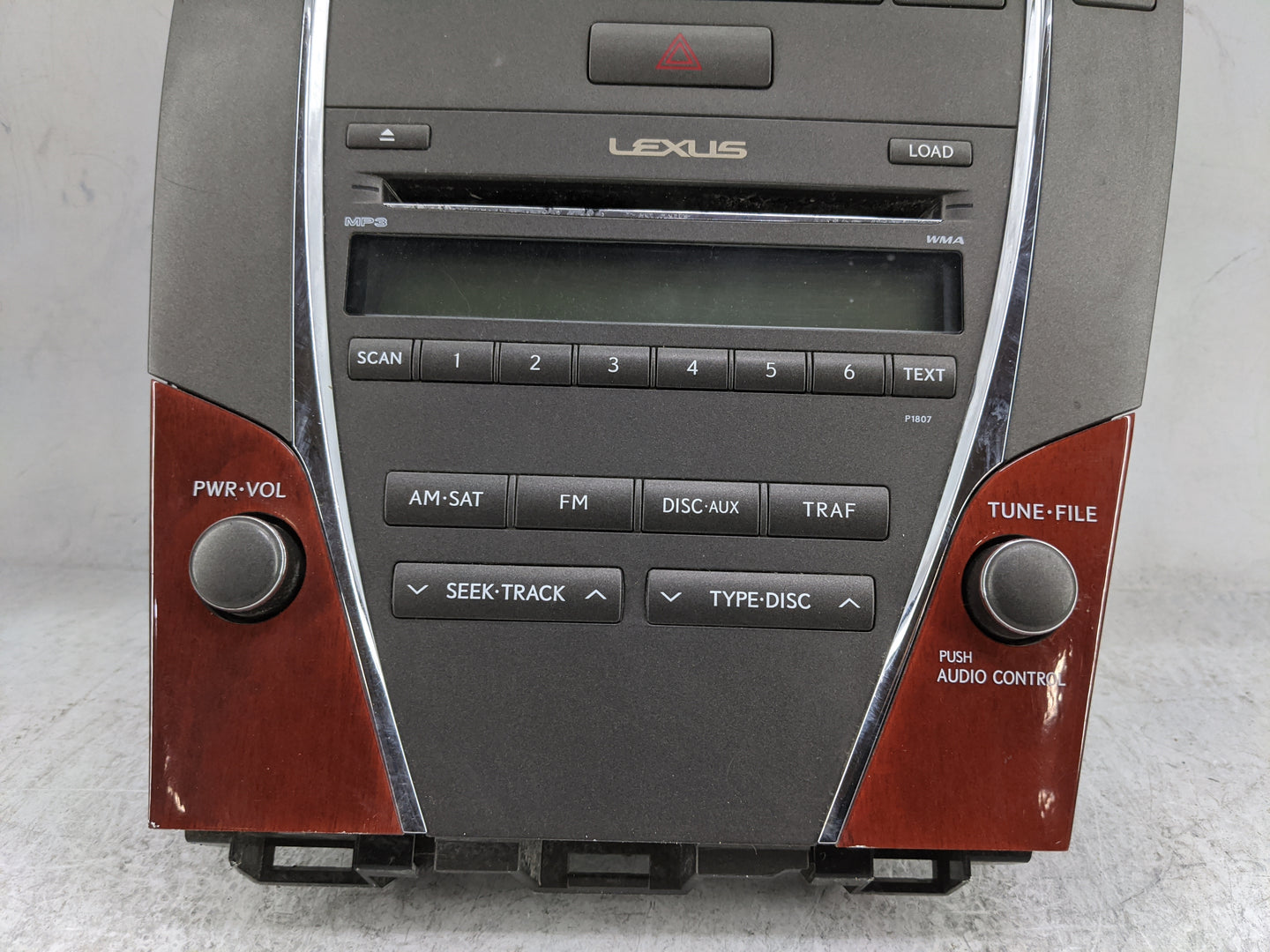 2007-2009 Lexus Es350 Radio AM FM Cd Player Receiver Replacement P/N:86120-33720-1 DEX-MG4357, HYQBTAU01A Fits Fits 2007 200