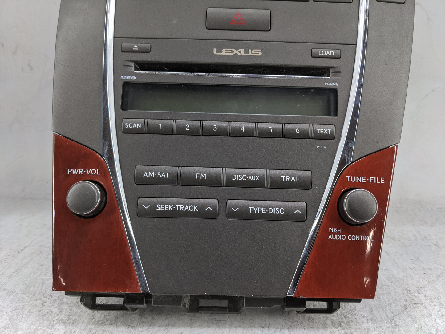 2007-2009 Lexus Es350 Radio AM FM Cd Player Receiver Replacement P/N:86120-33720-1 DEX-MG4357, HYQBTAU01A Fits Fits 2007 200