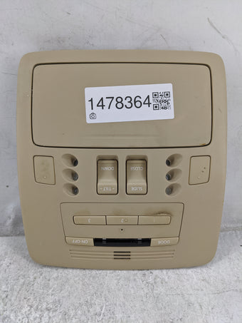 compare product 2007-2010 Lexus Es350 Overhead Roof Console Tan 1478364